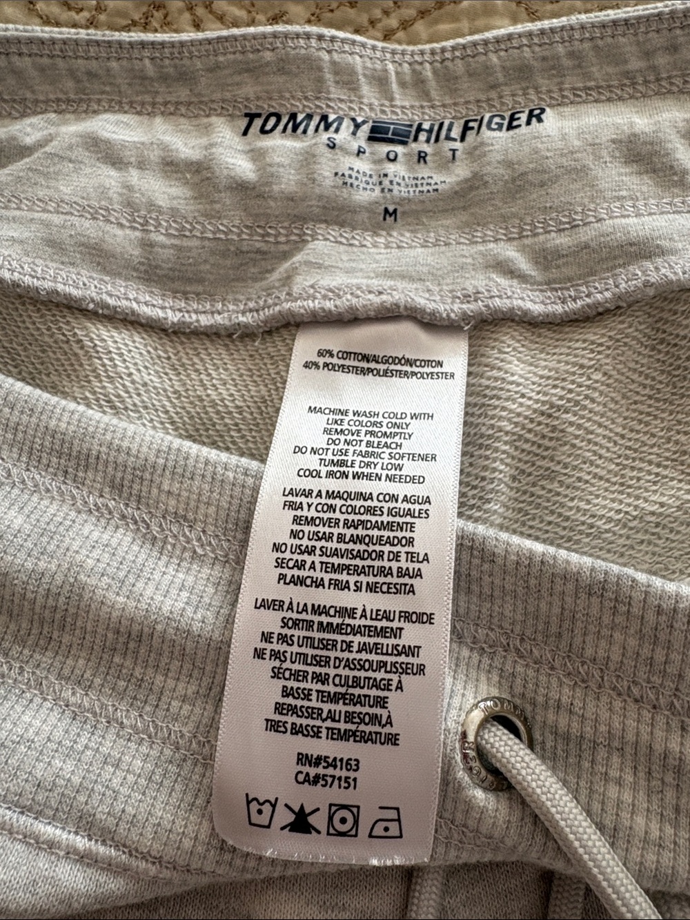 TOMMY HILFIGER Sport Gray Shorts - Picture 5 of 10